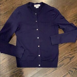 Vineyard vines navy cardigan